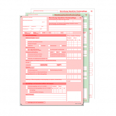 Verordnungsformular für häusliche Krankenpflege Muster 12  Einzelblätter